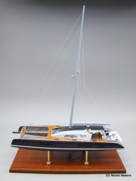 aeroyacht catamaran model