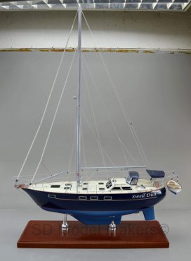 Corbine sailboat replica model