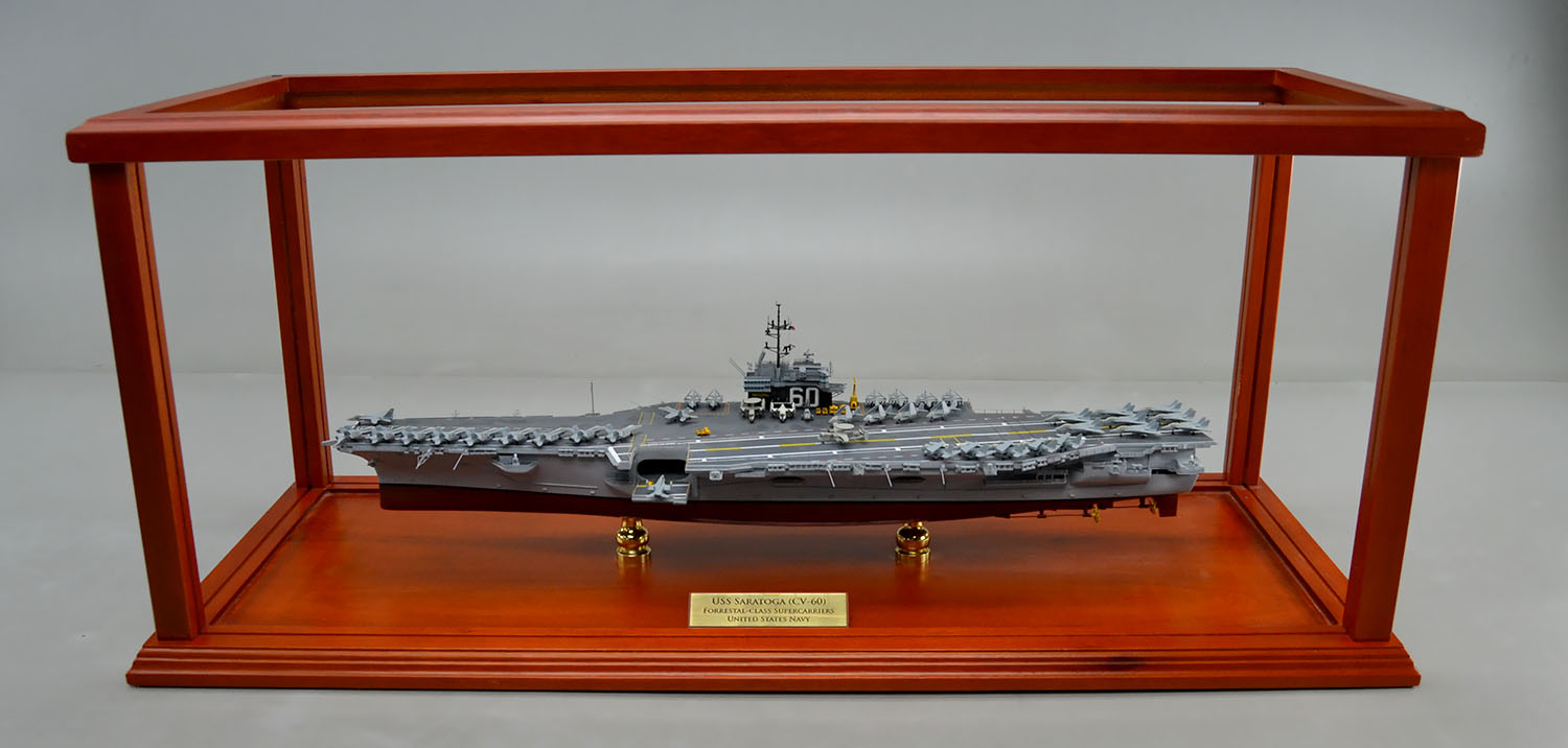 19x6x8 inch Table top acrylic Display case model ships ocean liner collectables 