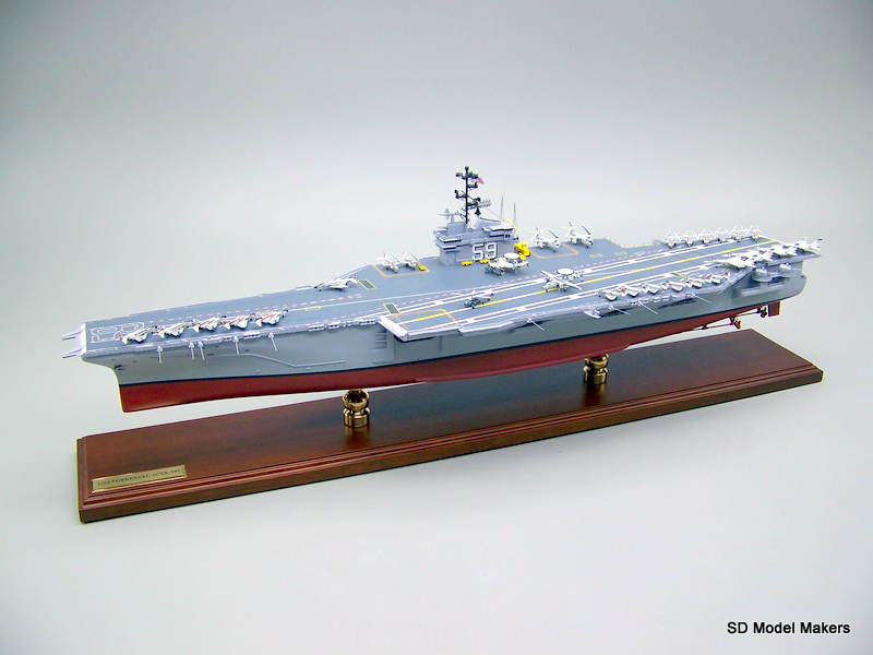 Arii-17 618172 USS Aircraft Carrier Forrestal Cv-59 1/800 Scale Kit Microace for sale online 