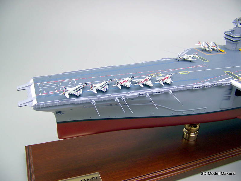 Arii-17 618172 USS Aircraft Carrier Forrestal Cv-59 1/800 Scale Kit Microace for sale online 