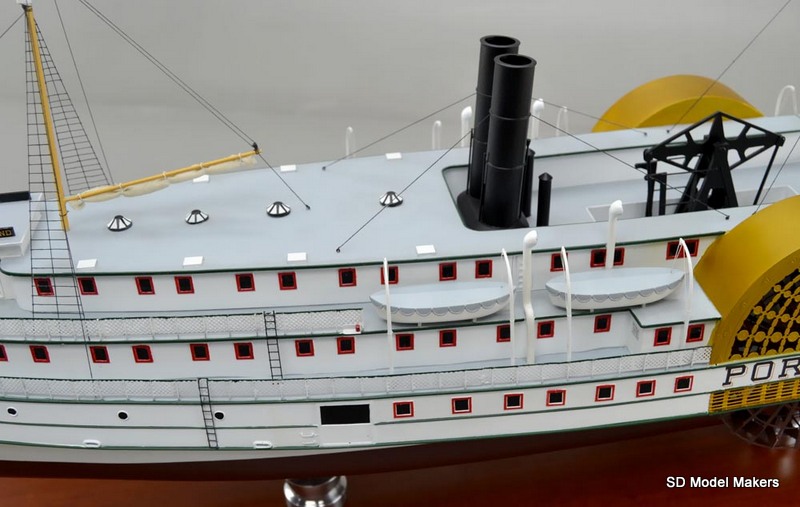 SD Model Makers > Special Projects > Steamboat - 36 Inch Model