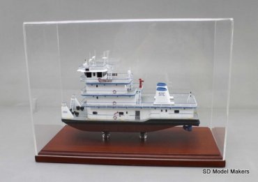 Tugboat 4 - 12 Inch Model in Acrylic Case