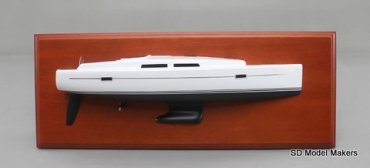 Hanse 385 Detailed Half Hull Model - 18 Inch