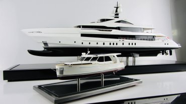mega yacht model