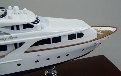 Custom 135' Mega Yacht - 12 Inch Model