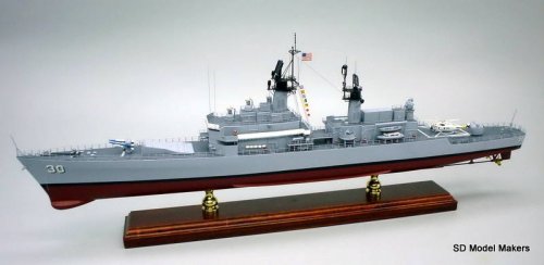 Belknap Class Guided Missile Cruiser Models