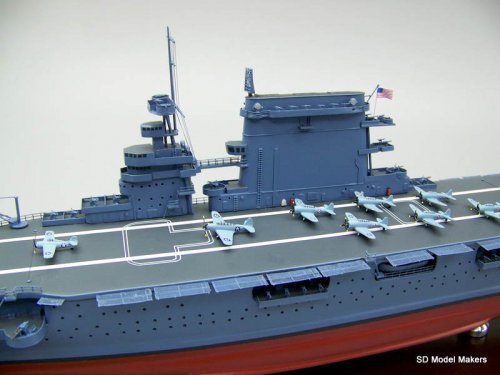 Lexington Class Aircraft Carrier Models