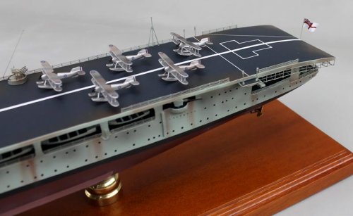 HMS Hermes Aircraft Carrier Models