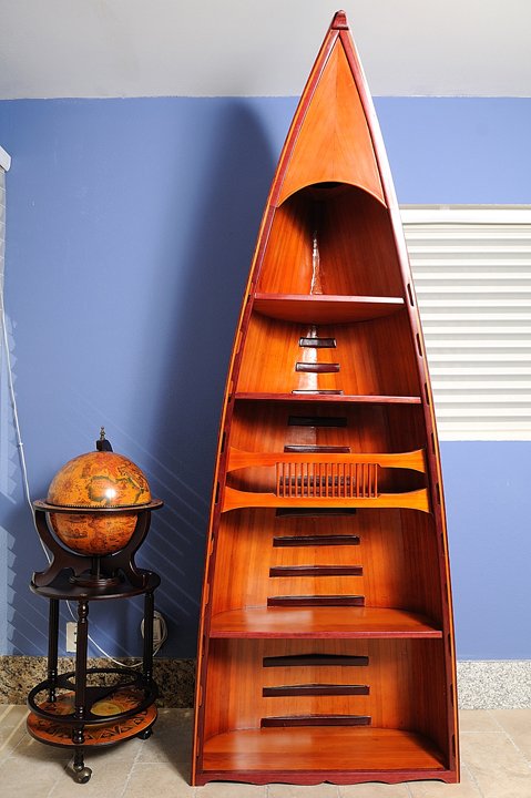 Canoe Book Shelf