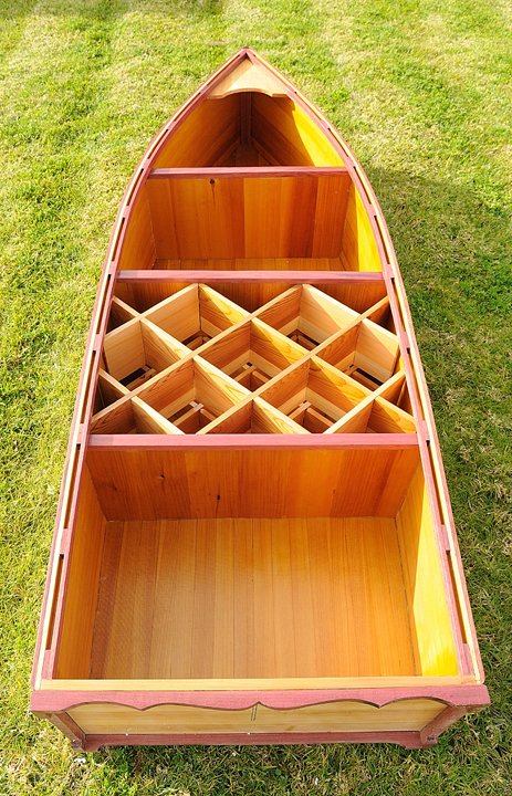 Canoe Wine Shelf
