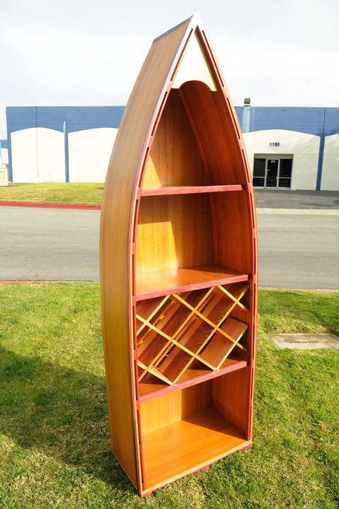 Canoe Wine Shelf