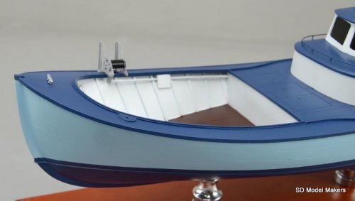 Gillnetting Boat - 18 Inch Model