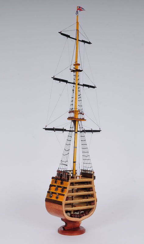 HMS Victory Cross Section - In Stock