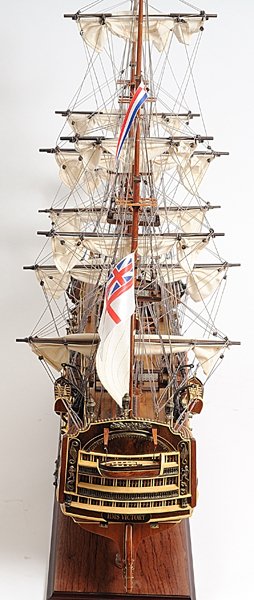 HMS Victory Painted -Large - In Stock