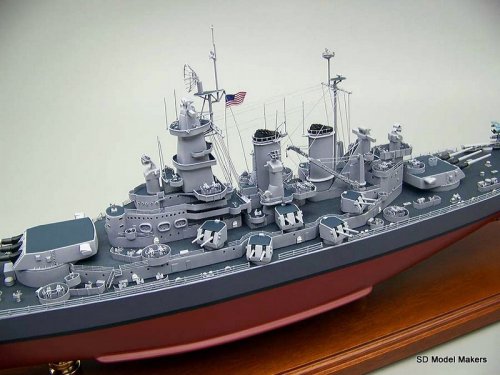 North Carolina Class Battleship Models