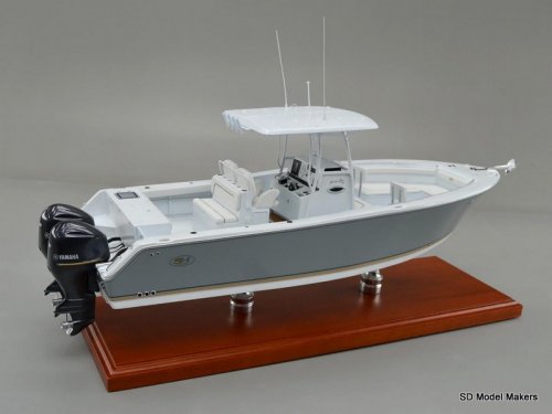sea hunt boat replica model