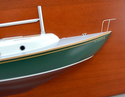 Cape Dory Typhoon Weekender Half Hull Model - 16 Inch