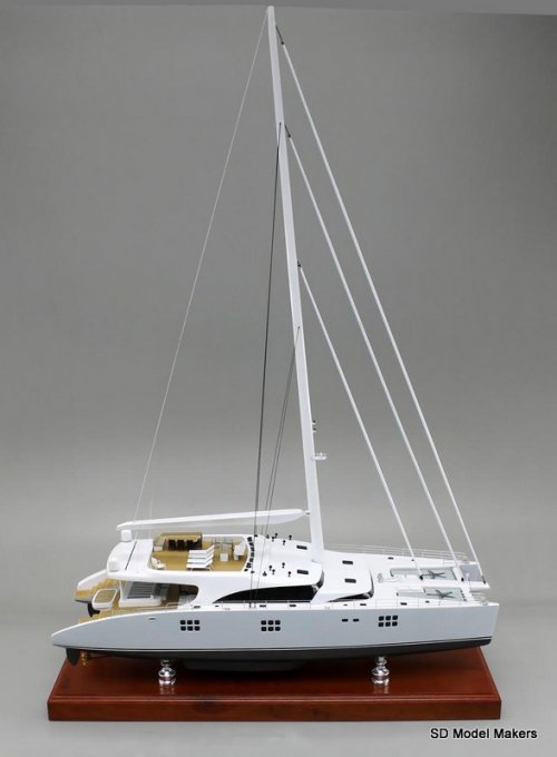 sunreef catamaran replica model