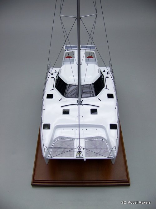 seawind catamaran scale model