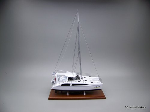 seawind catamaran scale model