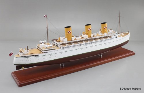 RMS Empress of Scotland Models