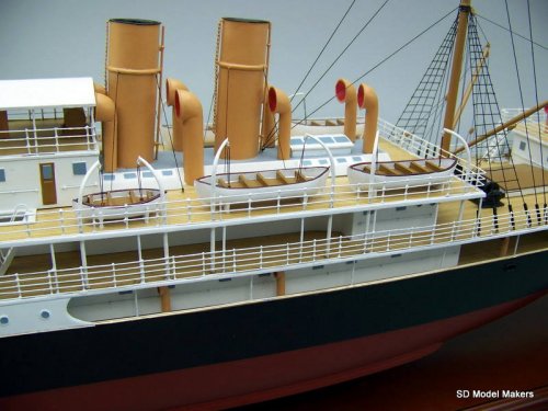 Steam Cargo Ship - 24 Inch Model