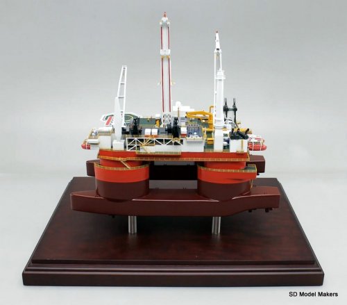 Oil Platform - 20 Inch Tall Model