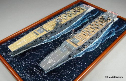 Warship Diorama