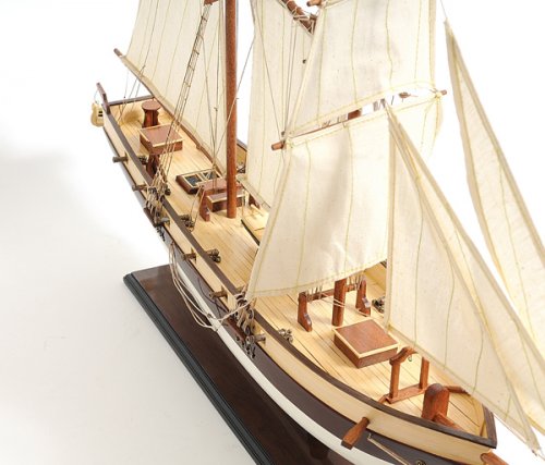 America's Privateer Lynx 1812 Topsail Schooner Tall Ship Wood Model 34" New 