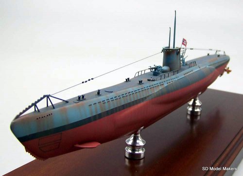 Type VII Class U-boat Models