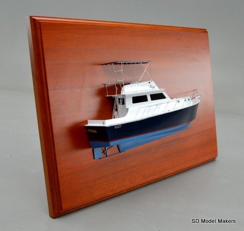 Chesapeake 46  Half Hull Model
