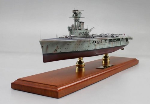 HMS Hermes scale model