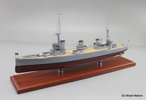Indefatigable  Class Battleship Models