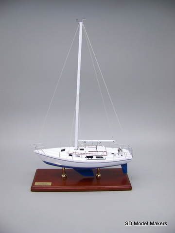 Catalina Yacht Replica Model
