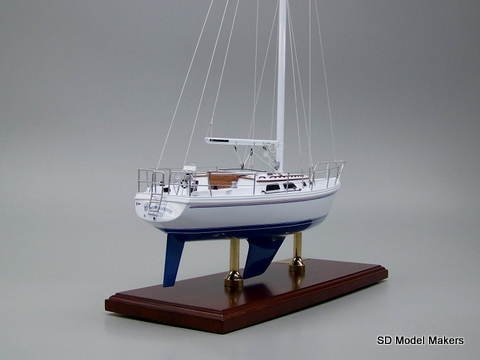 Catalina sailboat Scale Model