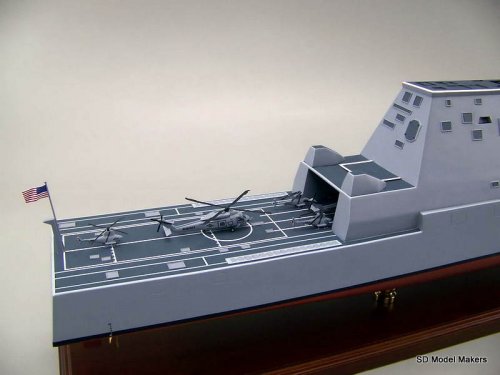 Zumwalt Class Destroyer Models
