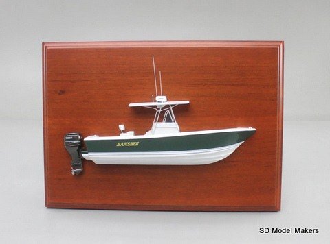 Regulator boat Half Hull Model