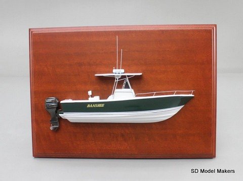 Regulator boat Half Hull Model