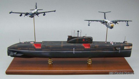 Juliett Class Submarine Models