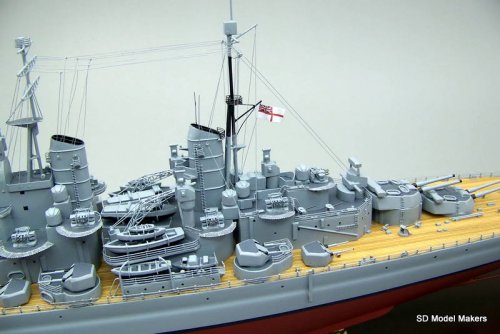 Vanguard Class Battleship Models