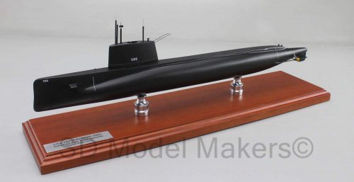 Nuclear-powered Radar Picket Submarine Models