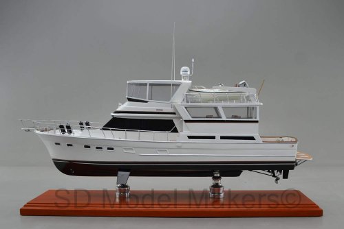 Jefferson yacht scale model