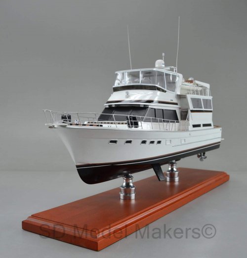 Jefferson yacht scale model