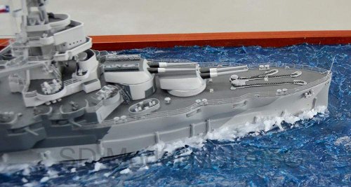 USS Texas (BB-35) Battleship Diorama