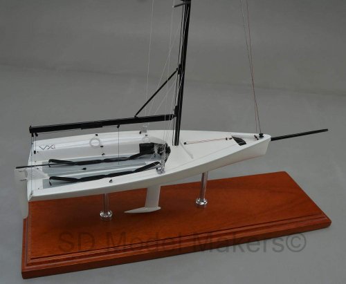 vvx one sailboat replica model