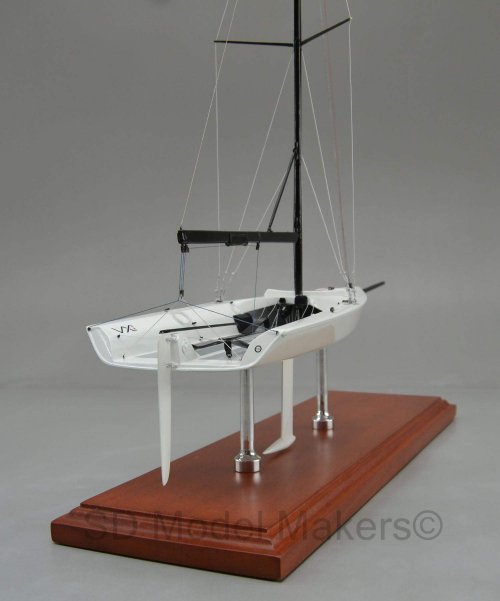 vvx one sailboat replica model