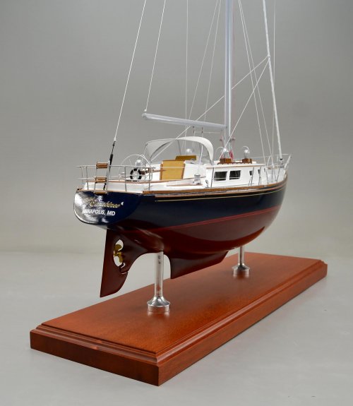 bristol sailboat scale model