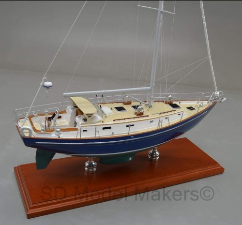 morris sailboat scale model