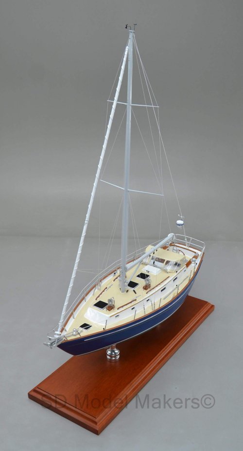 morris sailboat replica model